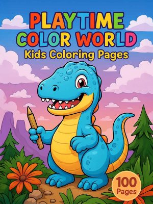 Mundo da Diversão – 100 Desenhos para Pintar em PDF