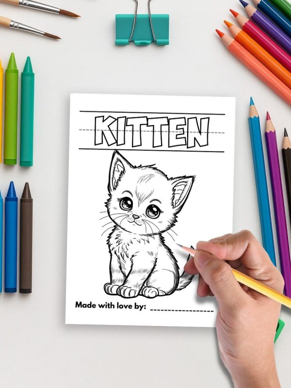 Meus Primeiros Animais da Fazenda – PDF para Pintar - Imagem 5