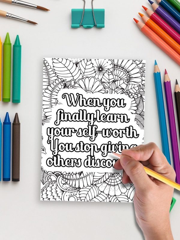 240 Frases Motivacionais em Inglês – Colorir PDF - Imagem 5
