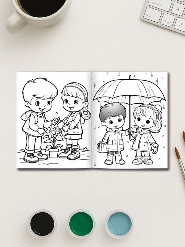 Pinte e Dê Risada – 100 Desenhos para Imprimir e Colorir - Imagem 3
