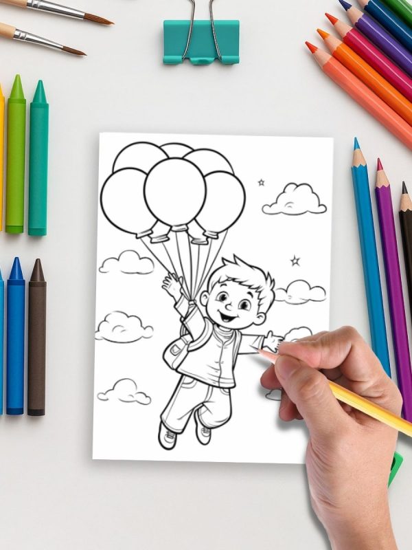 Pinte e Dê Risada – 100 Desenhos para Imprimir e Colorir - Imagem 5