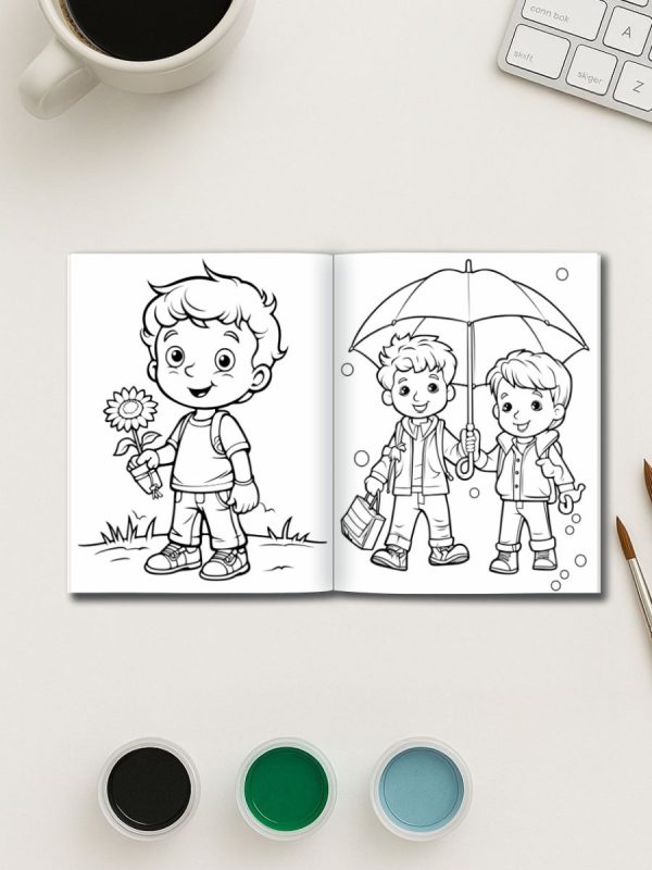 Mundo da Diversão – 100 Desenhos para Pintar em PDF - Imagem 3