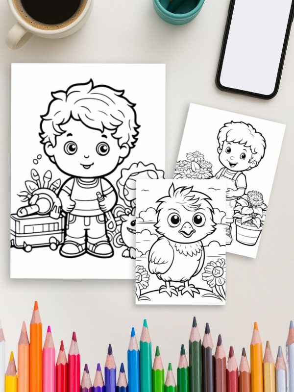 Rugidos, Patas e Bigodes – 100 Desenhos de Animais PDF - Imagem 4
