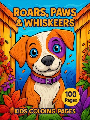 Rugidos, Patas e Bigodes – 100 Desenhos de Animais PDF