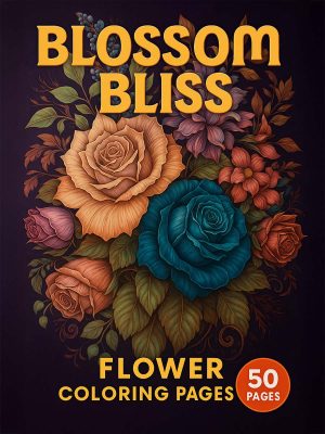 Felicidade em Flores – 50 Novos Desenhos PDF (Vol. 2)