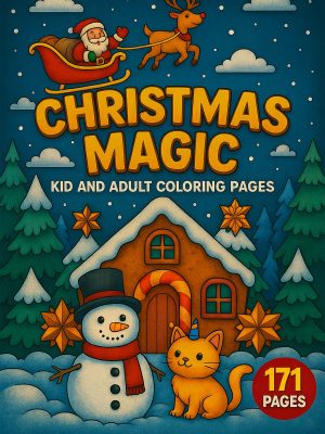 171 Desenhos de Natal Prontos para Imprimir e Colorir PDF