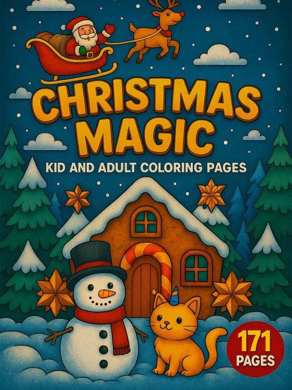 171 Desenhos de Natal Prontos para Imprimir e Colorir PDF