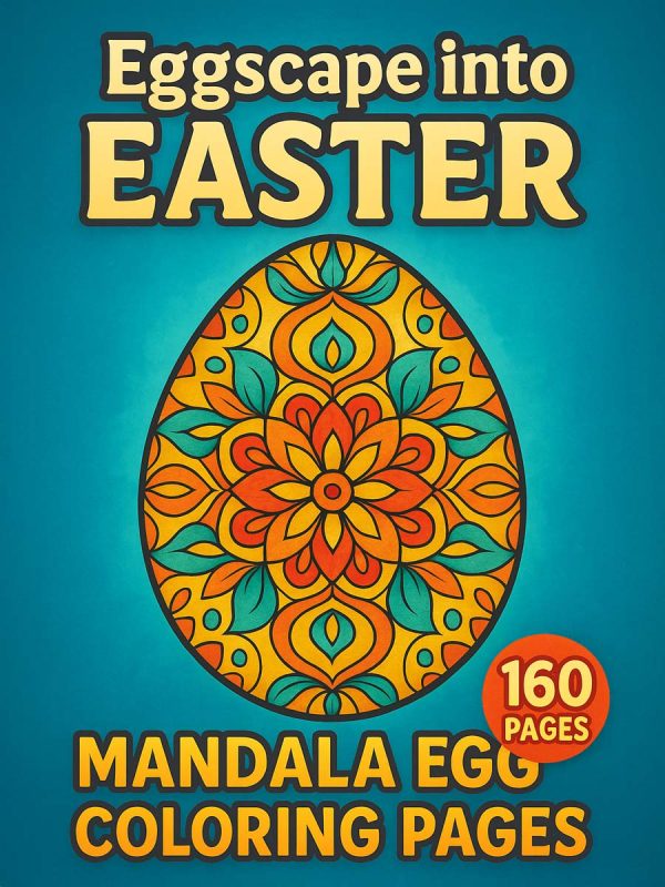 160 Desenhos de Ovos de Páscoa com Mandalas PDF