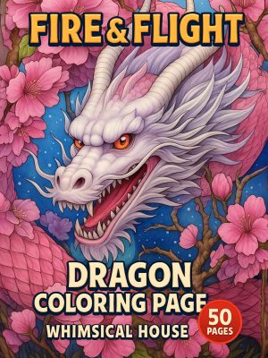 50 Desenhos de Dragões em PDF para Colorir