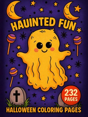 232 Desenhos de Halloween para Colorir PDF Todas as Idades
