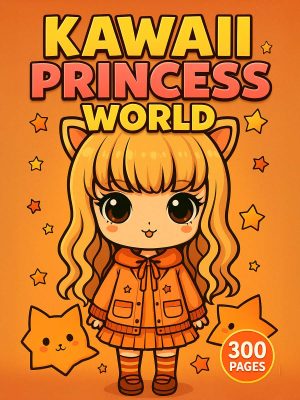 300 Desenhos de Princesas kawaii e Meninas Fofas PDF