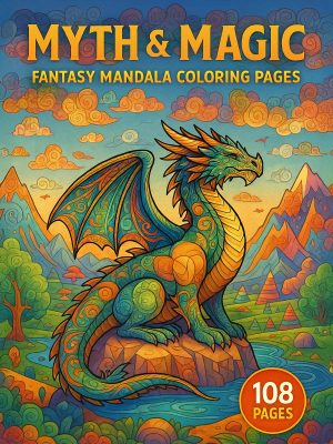 Mito e Magia – 108 Desenhos Mandala de Fantasia PDF