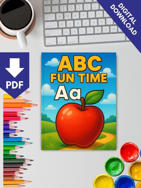 Colorir ABC do Inglês – 100 Desenhos do Alfabeto PDF - Imagem 2