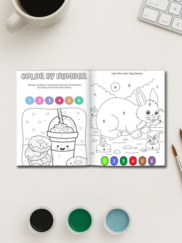 Livro PDF com 100 Figuras Prontas para Imprimir e Colorir - Imagem 3