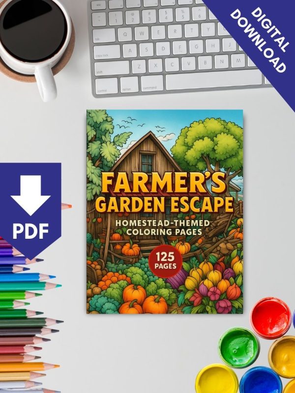 Jardim do Fazendeiro – 125 Desenhos Vida Campestre PDF - Imagem 2