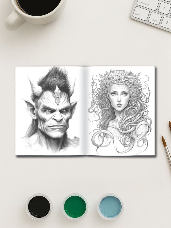 45 Desenhos Personagens e Cenários de Contos de Fadas - Imagem 3