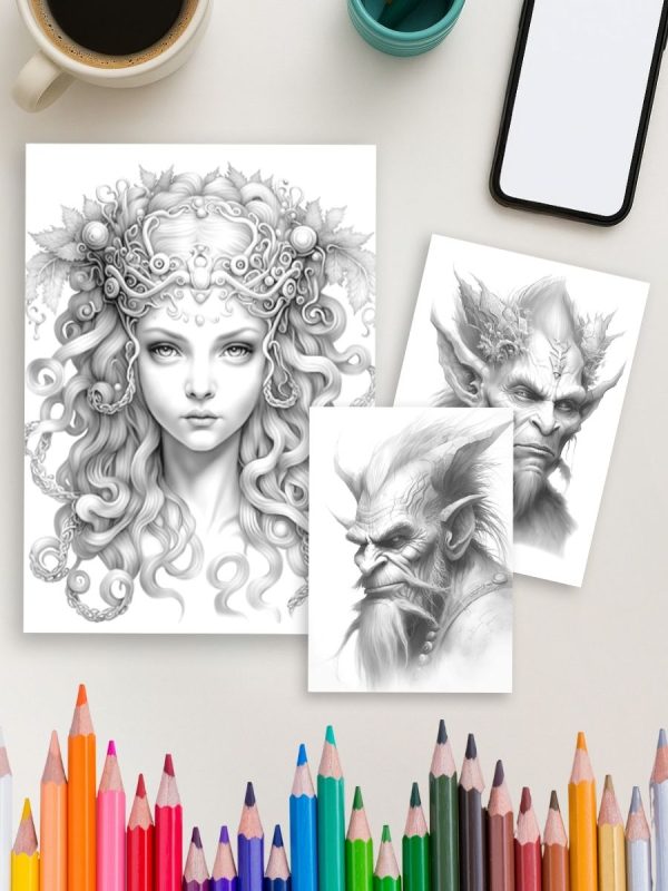 45 Desenhos Personagens e Cenários de Contos de Fadas - Imagem 4