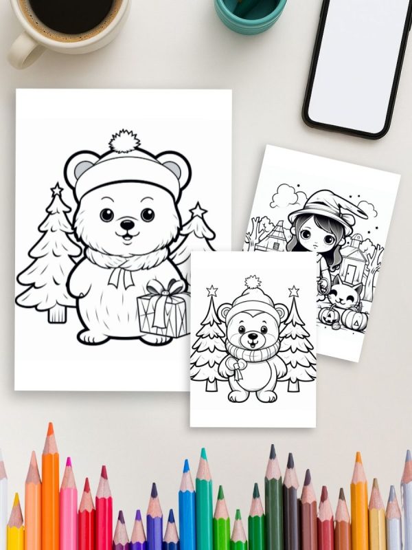 60 Desenhos para Crianças sobre Feriados em PDF - Imagem 4
