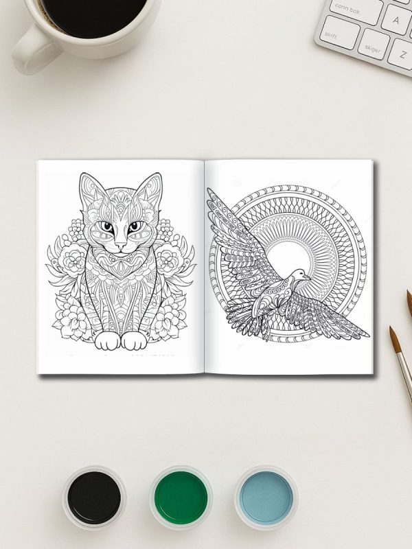 163 Desenhos Mandala de Animais para Baixar em PDF - Imagem 3