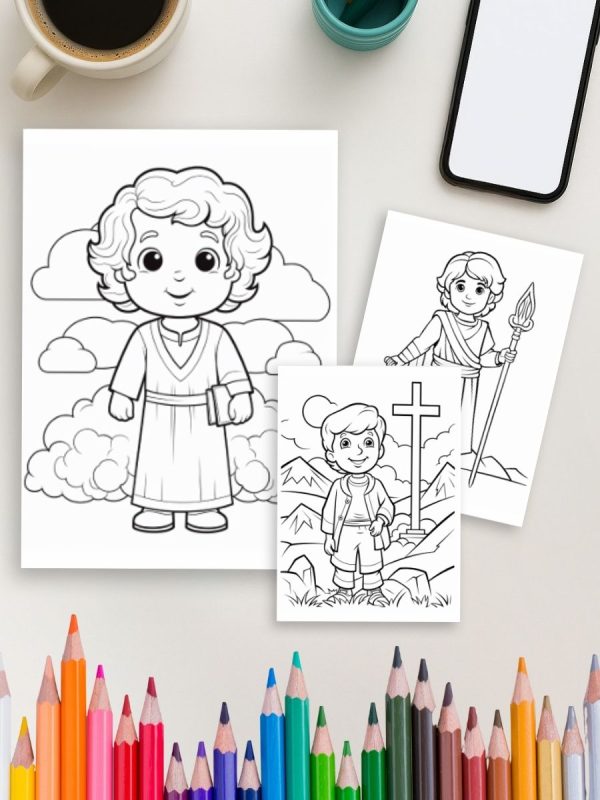 118 Desenhos de Histórias Bíblicas para Crianças em PDF - Imagem 4