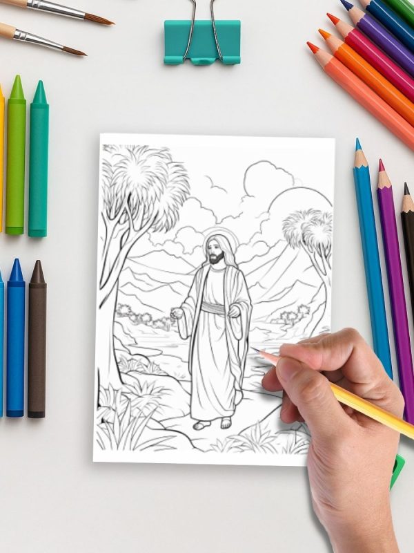 118 Desenhos de Histórias Bíblicas para Crianças em PDF - Imagem 5
