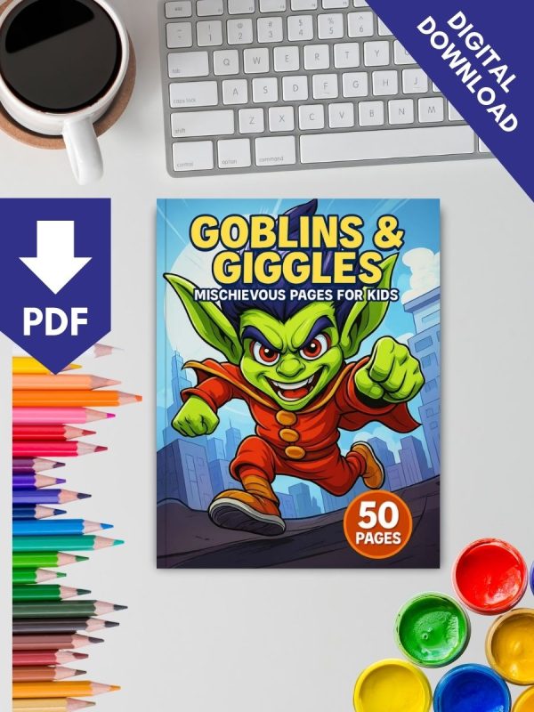 Duendes & Gargalhadas – 50 Desenhos PDF para Crianças - Imagem 2