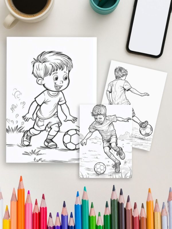 141 Desenhos de Esportes e Atividades para Crianças PDF - Imagem 4