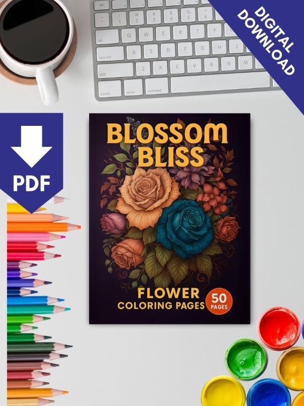 Felicidade em Flores – 50 Novos Desenhos PDF (Vol. 2) - Imagem 2