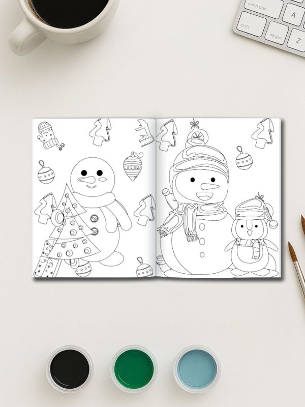 30 Desenhos de Inverno para Crianças – PDF para Imprimir - Imagem 3