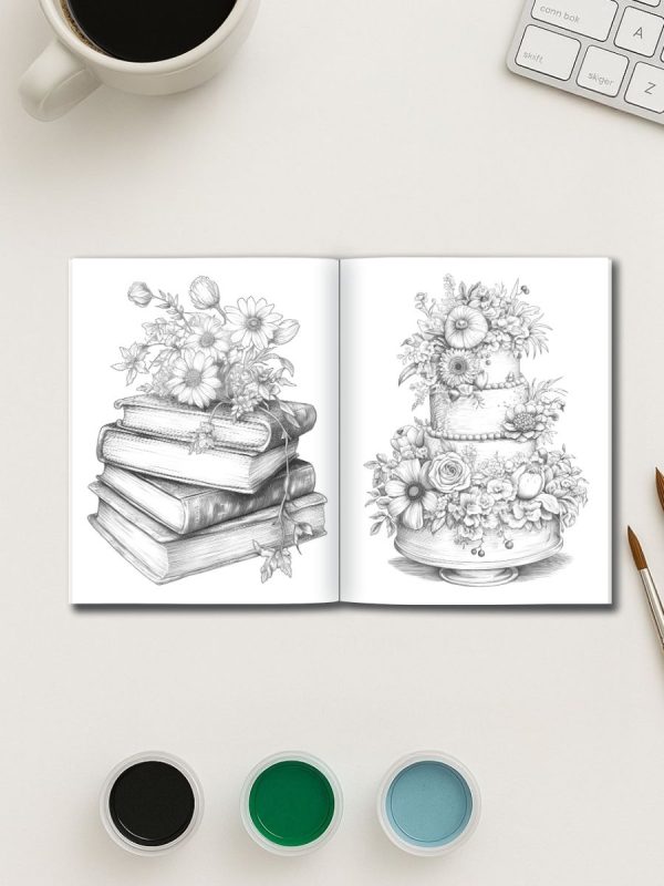 Tesouros Florais Vintage – 175 Desenhos Antigos em PDF - Imagem 3