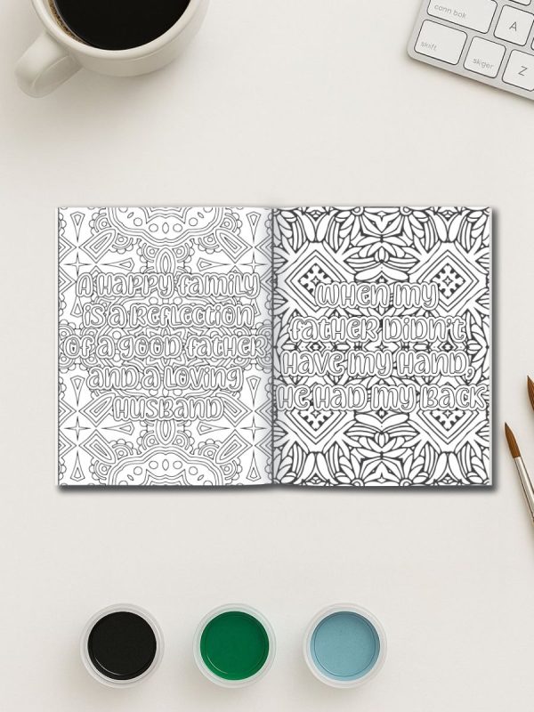 25 Desenhos com Frases para o Dia dos Pais em PDF - Imagem 3