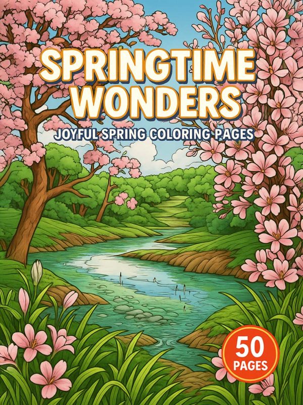 Primavera – 50 Desenhos Alegres Prontos para Imprimir PDF