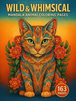 163 Desenhos Mandala de Animais para Baixar em PDF