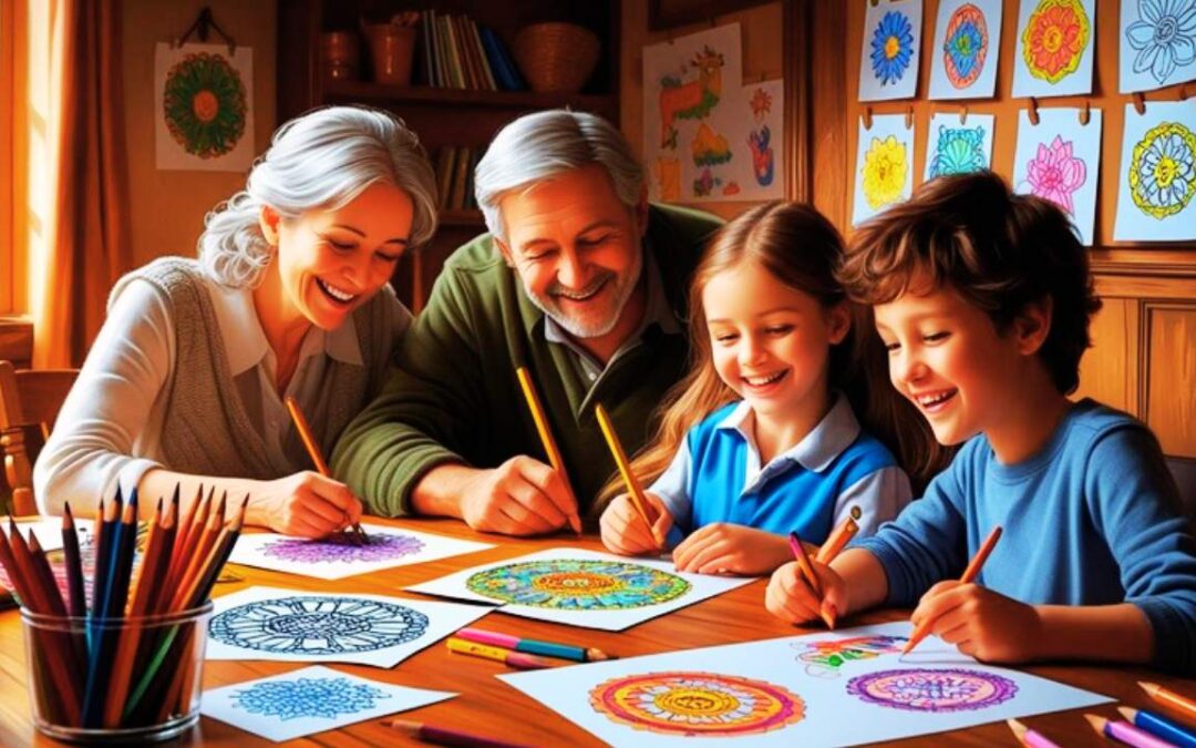 Colorir: O Segredo Para Unir Mais a Família