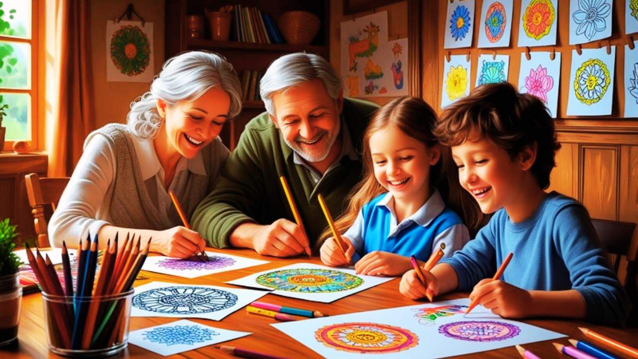 Colorir O Segredo Para Unir Mais a Familia