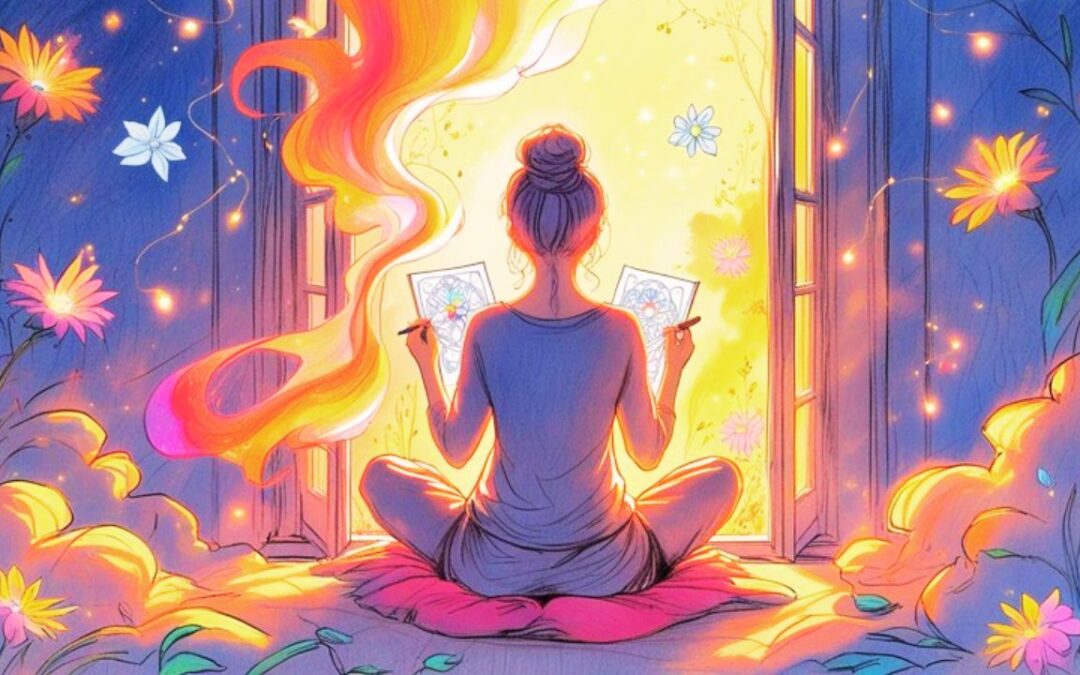 Como Criar uma Rotina Relaxante de Colorir em Casa