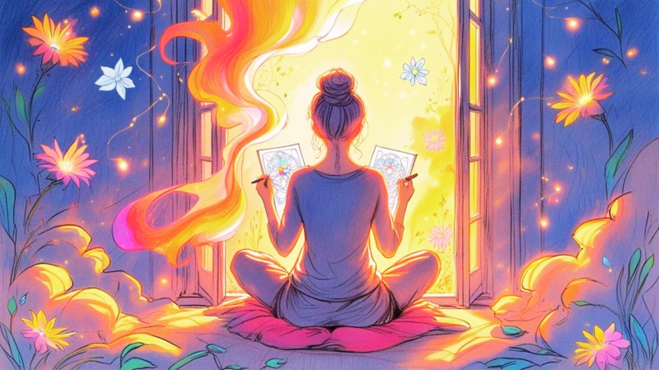 Como Criar uma Rotina Relaxante de Colorir em Casa