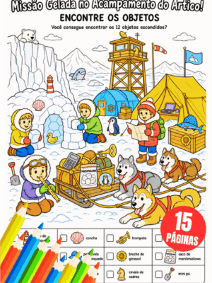 Desenho para Criança Pequena Procurar e Colorir em PDF 1